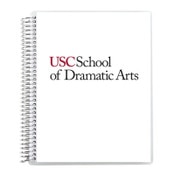 USC Trojans School of Dramatic Arts Spiral Notebook